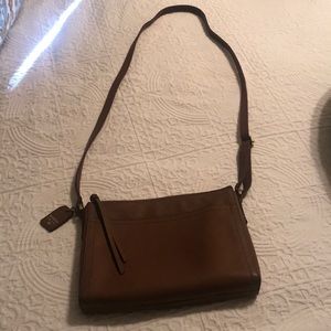 Fossil leather crossbody